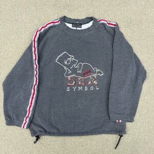 ULTRA RARE Iceberg History Bart Simpson “SEX SYMBOL” Sweatshirt Crewneck